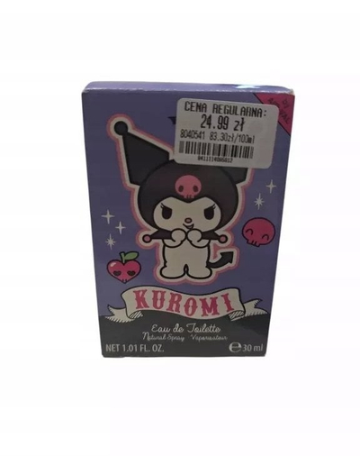 Parfum për fëmijë Hello Kitty Kuromi Eau de Toilette, spray natyral