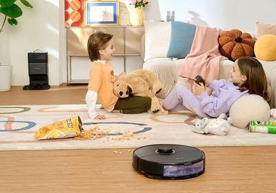 Fshesë robotike Roborock S8, e zezë