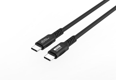 Kabllo USB C MicroConnect Premium Liquid Silicone, 240W, USB4 80Gbps, 0.25m, gri