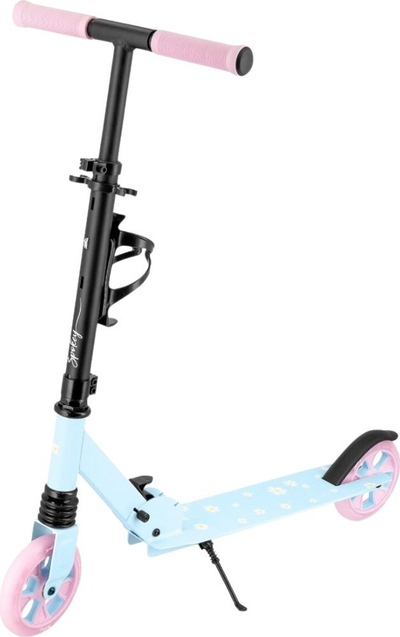 Trotinet për kalamaj Spokey Rizz, rrota 145 mm, i palosçëm, blu me rozë