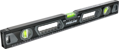 Nivelë PROLINE Premium, 200cm, 3 fluska, me magnet