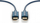 Kabllo HDMI ClickTronic High Speed, 25 m, me Ethernet, blu e errët