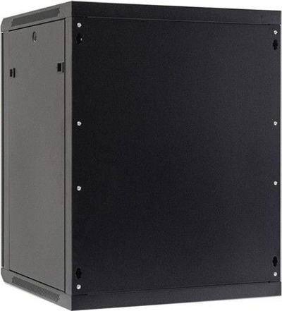 Kabinet rrjeti NetRack F-Line 019-150-66-022, 19" 15U, për mur, i zi