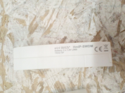 Senzor dere dhe dritare HomeMatic IP, kontakt magnetik, wireless, i bardhë