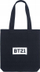 Çantë shopper BT21 Cotton, 11L, pambuk, e zezë