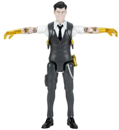 Figurë aksion Fortnite Victory Midas FNT1609, 30 cm, me kod bonus, gri