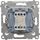 Ndërprerës shkallësh Kontakt-Simon DW6L.01 / 44, i artë