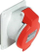 Prizë fikse industriale Schneider PKF32F435, 5P, 32A 400V, IP44, e kuqe