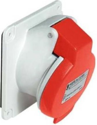 Prizë fikse industriale Schneider PKF32F435, 5P, 32A 400V, IP44, e kuqe