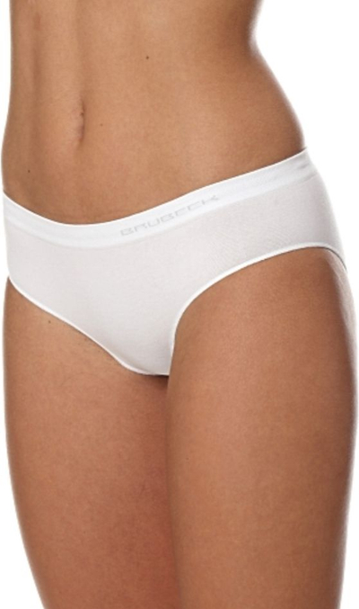 Mbathje hipster Brubeck HI00043A Comfort Cotton për goca, madhësia S, të bardha