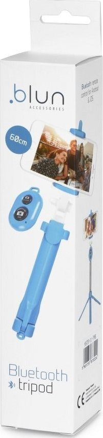Selfie stick YOLO YQ001, tripod me telekomandë Bluetooth, ngjyrë e zezë