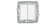 Ndërprerës i dyfishtë Carlik Icon Connector 25IWP-44.1, i bardhë mat