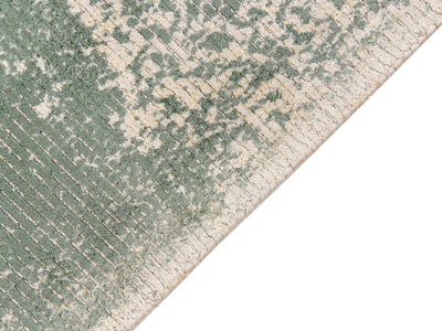 Tapet AKARSU Viscose Area Rug, 160 x 230 cm, jeshile me bezhë