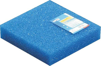 Sfungjer filtri për akuarium Happet, 30 PPI, 25x25x5 cm, ngjyrë e zezë