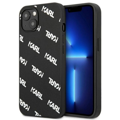 Kapak telefoni Karl Lagerfeld KLHCP13SPULMBK3, për iPhone 13 mini, hardcase, i zi