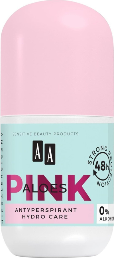 Dezodorant antiperspirant AA Aloe Pink, 50ml, për lëkurë të ndjeshme