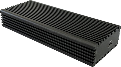 Kuti e jashtme SSD LC-Power LC-M2-C-NVME-2X2, M.2 NVMe, USB-C 3.2 Gen 2x2, gri