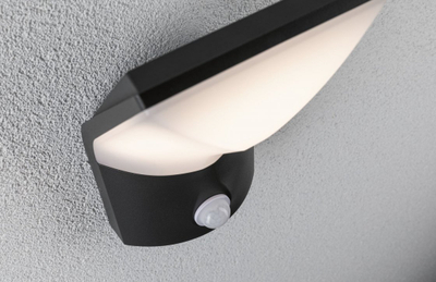 Dritë muri për jashtë Paulmann ADYA, LED 10W, 750lm 3000K, gri e errët