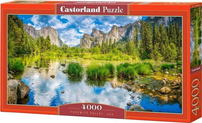 Puzzle Castorland Yosemite Valley USA, 4000 copë, shumëngjyrësh
