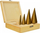Set stërvitjesh konike Geko G38503, 4 copë, diapazon 4 39 mm, ngjyrë ari