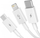 Kabllo Baseus Superior Series USB në M Lightning USB C, 0.5m, 3.5A, e bardhë