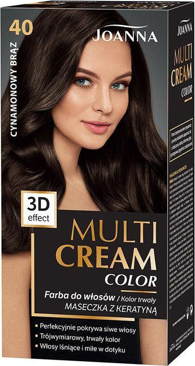 Ngjyrë për flokë Joanna Multi Cream, nr. 40, e kaftë