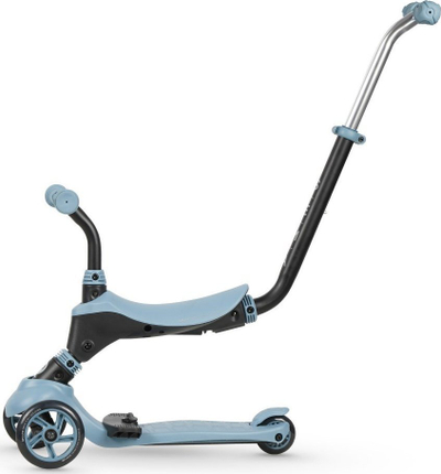 Trotinet 3 në 1 Qplay Sema, deri 50 kg, për kalamaj 3–6 vjeç, blu