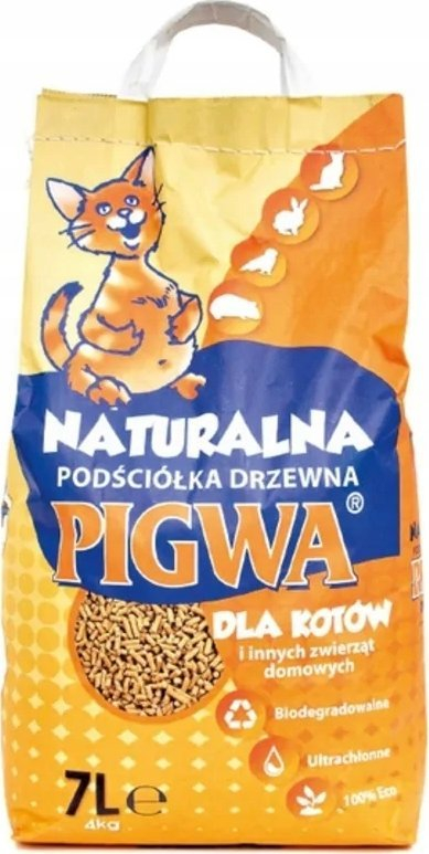 Rërë higjienike për mace BIK PIGWA, 15kg, natyrale, pa kimikate