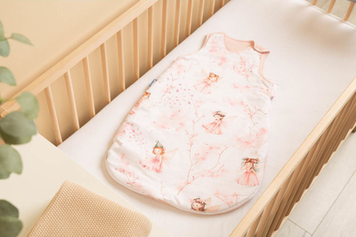 Qese gjumi për bebe Sensillo Fairies S, 45x70cm, rozë