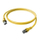 Kabllo rrjeti Easylan EasyLan DualBoot PushPull Cat.6A S/FTP, RJ45 RJ45, 0.5m, e verdhë