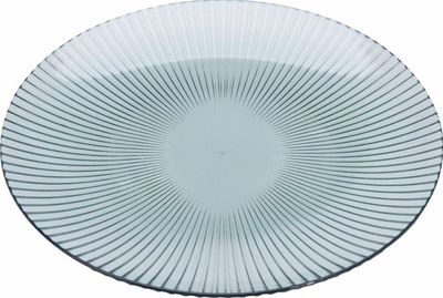 Pjatë Excellent Houseware Stripes, 20 cm, plastike, jeshile