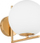 Ѕиден аплик Мондо Модерн, Е27, метален, бело злато