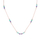Varëse për femra Agato Amazonite and Amethyst Cord HE25K3S-LP, e argjendtë