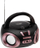 Radio boombox Adler AD 1181, CD MP3 USB, radio FM AUX, black copper