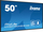 Monitor profesional Iiyama LH5075UHS B1AG, 50", 4K UHD, i zi