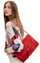 Çantë dore Desigual Bag Ola Ola Venecia 22WAXPB4 3000, e kuqe