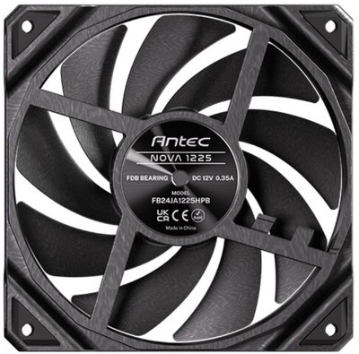 Set ventilatoresh PC Antec Nova 120 PWM, 3 copë, me kontroller 3-fazor, harxhim i ulët energjie