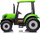 Traktor elektrik për fëmijë Lean Cars A011, 24V, me telekomandë, i gjelbër