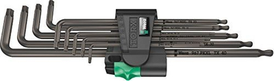 Set çelësa Torx Wera 967/9 TX XL 1, 9 copë, i gjatë