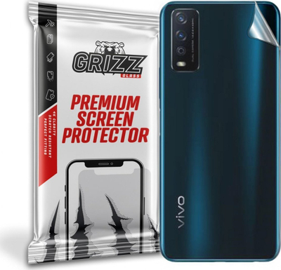 Film mbrojtës GrizzGlass UltraSkin për mrapanë të Vivo Y12s 2021, transparent