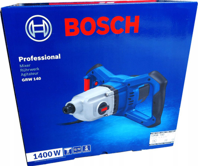 Mikser profesional Bosch GRW 140, 1400W, 2 shpejtësi, blu