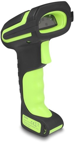 Skaner barkodi Delock Industrial, 1D 2D, pa tela 433 MHz Bluetooth, i zi jeshil