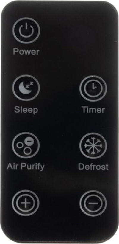 Avullthithës ajri Ruhhy Air Dehumidifier, pastrues ajri, me telekomandë, i bardhë e zi