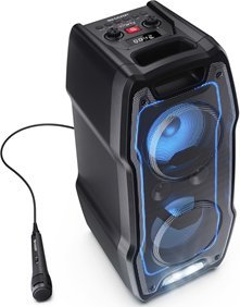 Кутија за музика Sharp PS-931 XParty Sing, безжична, пренослива, црна