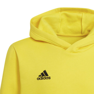 Блуза со капуч Adidas Entrada 22 Jr, памук полиестер, за деца, сина