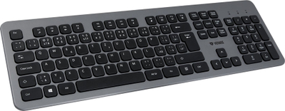 Set tastierë edhe maus wireless YENKEE YKM 2007CS, USB, me LED të kuq, i zi