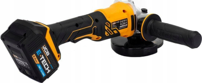Prerëse këndi me bateri JCB 18V, set me 2 bateri 5.0Ah, 115mm