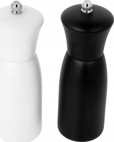 Set mivesash Mynkw 2796, dru bambuje, mekanizëm qeramik, i zi edhe i bardhë