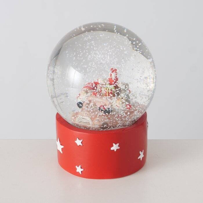 Dekоративна снежна топка Boltze Home Carrie, 10.1 cm, со џуџиња, повеќебојна