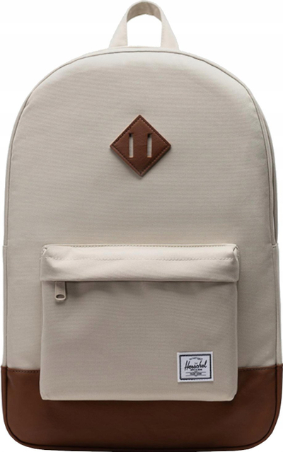 Çantë shpine Herschel Supply Co Heritage, 15", poliestër, bezhë